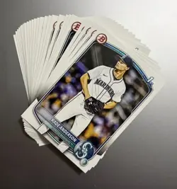 10x KADE ANDERSON 2025 Bowman Draft 1st Bowman Paper Lot Mariners - Image 1