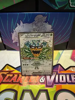 Teal Mask Ogerpon ex 190/167 Sv06: Twilight Masquerade Holo - Image 1