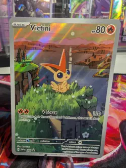 Victini 208 Holo Promo Scarlet & Violet Promo Pokemon NM - Image 1