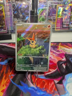 Victini 208 Holo Promo Scarlet & Violet Promo Pokemon NM - Image 2