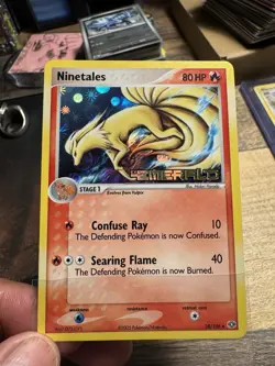Ninetales Stamped Pokemon Card TCG Emerald Reverse Holo 38/106 - Image 1