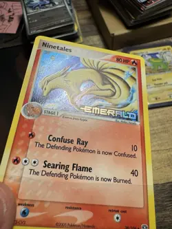 Ninetales Stamped Pokemon Card TCG Emerald Reverse Holo 38/106 - Image 2