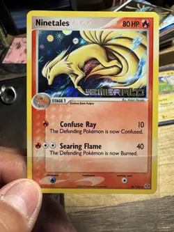 Ninetales Stamped Pokemon Card TCG Emerald Reverse Holo 38/106 - Image 4