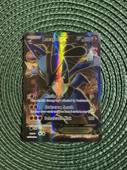 Pokemon Lucario EX XY Furious Fists Holo Card 107/111 Ultra Rare 2014 Full Art - Image 2