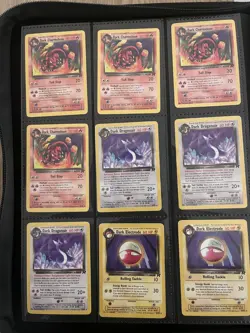 120+ Team Rocket Vintage Pokemon Cards Bundle - Dark Charmeleon - Dark Dragonair - Image 1