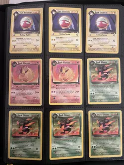 120+ Team Rocket Vintage Pokemon Cards Bundle - Dark Charmeleon - Dark Dragonair - Image 3