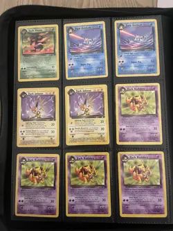 120+ Team Rocket Vintage Pokemon Cards Bundle - Dark Charmeleon - Dark Dragonair - Image 4