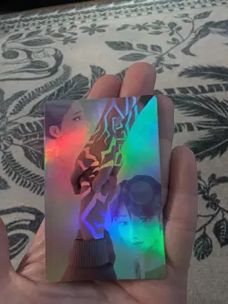 kpop demon hunters McDonald's collectors card - rumi and jinu hands touching - Image 1