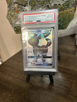 2019 Pokemon Sun & Moon Hidden Fates Shiny UMBREON GX SV69/SV94 PSA 10 GEM MINT - Image 3