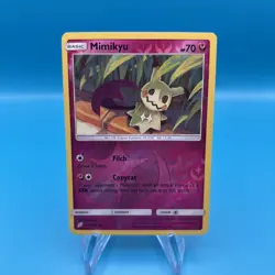 Mimikyu 112/181 Pokemon NM Condition Sun & Moon Team Up Reverse Holo Rare - Image 1