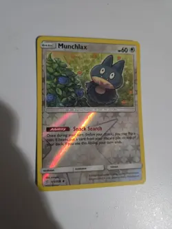 Pokemon TCG: Munchlax 173/236 Sun & Moon Unified Minds Reverse Holo Rare NM - Image 2