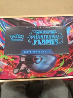 US Seller Pokemon Phantasmal Flames Elite Trainer Box ETB Factory Sealed - Image 5