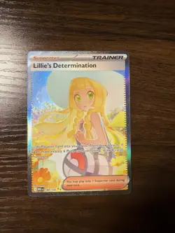 Pokemon TCG Lillie's Determination Mega Evolution 184/132 - Image 1