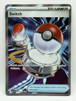Switch 123/94 Phantasmal Flames NM Ultra Rare Holo Pokemon TCG - Image 1