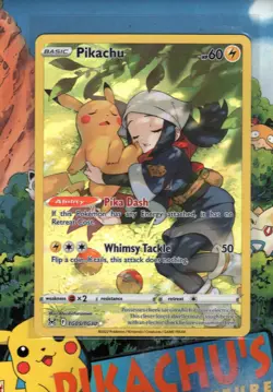 Pokemon TCG Pikachu TG05/TG30 Swsh11: Lost Origin Trainer Gallery Holo NM/M 3 - Image 1