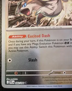 Linoone 082/094 Reverse Holo Uncommon Phantasmal Flames Pokemon TCG - Image 4
