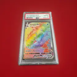 Pokemon Gyarados VMAX 207/203 Evolving Skies Secret Rare Holo Rainbow PSA 10 - Image 1
