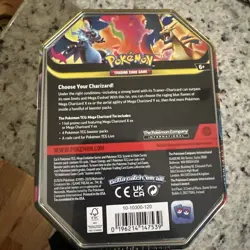 Pokemon Charizard Mega Charizard Y Tin - Image 5