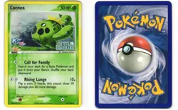 Cacnea Stamped Reverse Holo Pokemon TCG Crystal Guardians 47/100 LP - Image 3