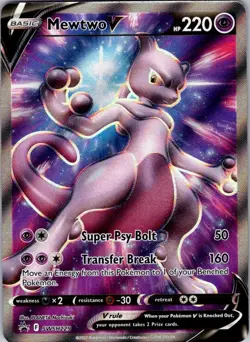 Mewtwo V SWSH229 SWSH: Sword & Shield Promo Cards Holo - Image 1