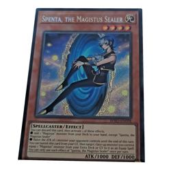 1x Spenta, the Magistus Sealer - BPRO-EN098, Secret Rare, 1st Ed NM, YuGiOh - Image 1
