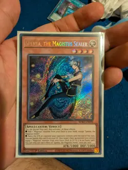 Spenta, the Magistus Sealer Secret Rare BPRO-EN098 1st Edition NM Yugioh - Image 1