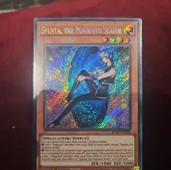 BPRO-EN098 Spenta, the Magistus Sealer Secret Rare 1st Edition YuGiOh NEW! - Image 1