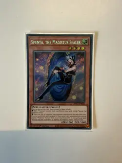 BPRO-EN098 Spenta, the Magistus Sealer Secret Rare 1st Edition YuGiOh - Image 1