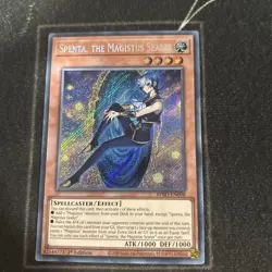 BPRO-EN098 Spenta, the Magistus Sealer : Secret Rare Card : 1st Edition : YuGiOh - Image 1