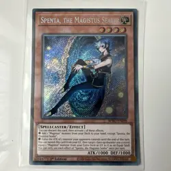 BPRO-EN098 Spenta, the Magistus Sealer Secret Rare 1st Edition YuGiOh - Image 1