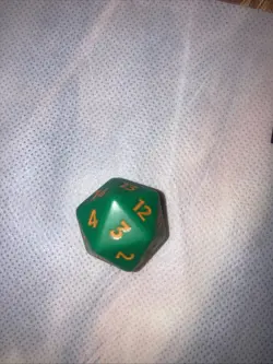 Michelangelo Teenage Mutant Ninja Turtle D20 Die Spindown Mtg Prerelease TMNT - Image 2