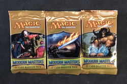 Magic Mtg Modern Masters 2013 Factory sealed Booster Pack X 3 ! - Image 1