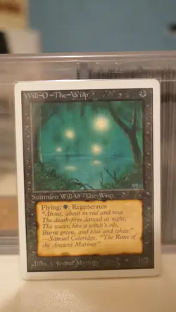 Will-o'-the-Wisp - Unlimited (2ED) 1993 - MTG Magic the Gathering - Rare - Image 1