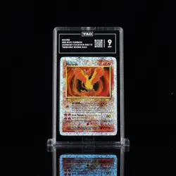 2002 POKEMON MOLTRES REVERSE FOIL LEGENDARY COLLECTION 30/110 TAG 9 MINT - Image 1