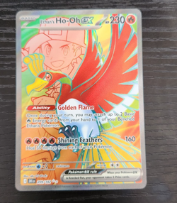 Ethan's Ho-Oh ex 209/182 Pokemon Destined Rivals English - Image 1