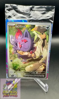 N'S ZORUA-189-SEALED-JOURNEY TOGETHER ETB PROMO-POKEMON-FREE SHIPPING! - Image 1
