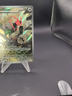 Pokemon Black Bolt Unfezant 150/086 Illustration Rare Holo NM - Image 4