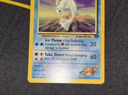Misty's Dewgong Uncommon Gym Challenge 54/132 VLP front/LP back - Image 3