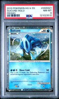 Suicune - HGSS21 HGSS Promos #HGSS21 (2010) Promo Holo PSA 8 Pokemon - Image 1