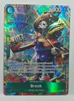 One Piece Brook Alt Art SR Adventure On Kami's Island OP15-032 English - Image 1