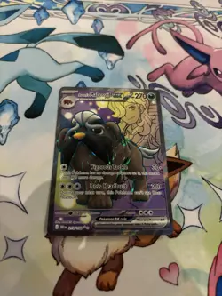 Pokemon TCG Arven's Mabosstiff EX 218/182 Destined Rivals Full Art Mint - Image 1