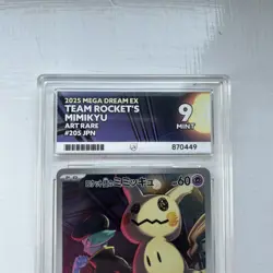 ACE 9 - Team Rocket's Mimikyu - 205/193 - MEGA Dream ex - Pokemon Trading Card - Image 3