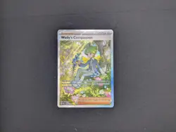 Pokemon TCG Wally's Compassion SIR - 186/132 Mega Evolution - Mint - Image 1