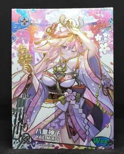 Goddess Story Project Maiden Doujin Holo Card PJ-WKR-030 Genshin Impact Yae Miko - Image 1