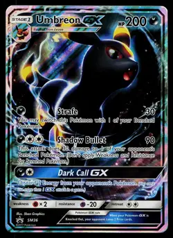 Pokemon Card - Umbreon GX Sun & Moon Promo SM36 Holo Promo - Image 1