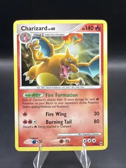 Charizard 1/99 Platinum Arceus Pokemon Card Cosmos Holo Foil Rare LP - Image 1