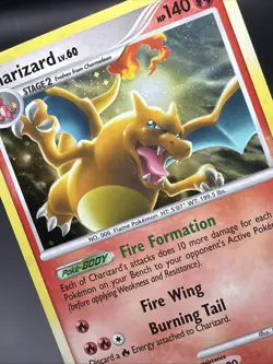 Charizard 1/99 Platinum Arceus Pokemon Card Cosmos Holo Foil Rare LP - Image 3