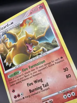 Charizard 1/99 Platinum Arceus Pokemon Card Cosmos Holo Foil Rare LP - Image 4