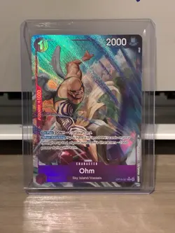 OP15-061 Ohm Alt Art R Adventure on KAMI's Island One Piece TCG English Card - Image 1