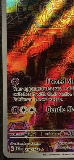 POKEMON CARD - SV1 - DROWZEE - 210/198 - IR - SCARLET & VIOLET - 2023 - MP - Image 5